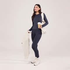 Ultimate Everyday Long Sleeve Top - Vintage Navy