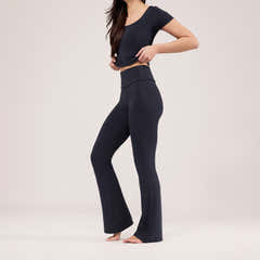 Lightweight Flare Leggings - Vintage Navy