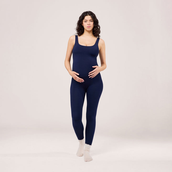 Maternity Lightweight Everyday Leggings - Navy