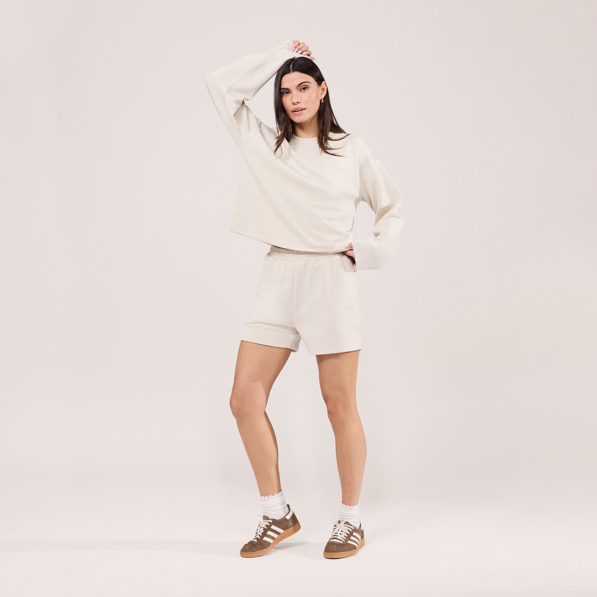 Ultimate Everyday Short Set - Ecru