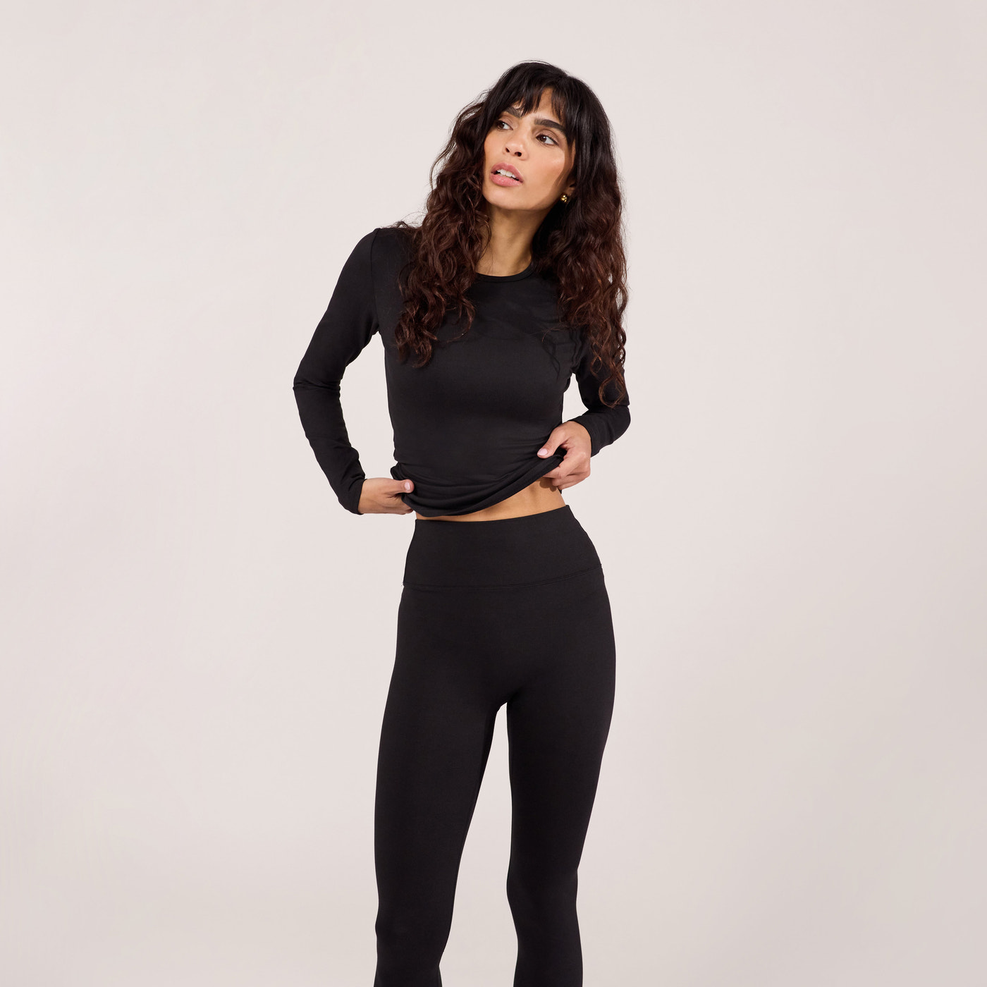 Ultimate Everyday long Sleeve Top - Black