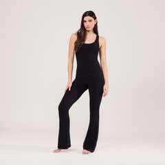 Lightweight Flare Leggings - Black