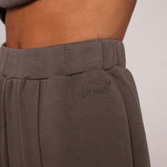 Ultimate Soft Wide Leg Jogger - Mocha