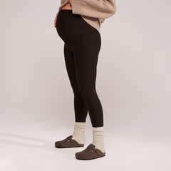 Maternity Winter Everyday Leggings - Black Coffee