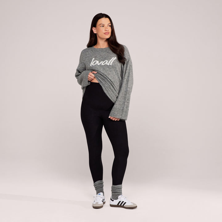 Maternity Winter Everyday Leggings - Black