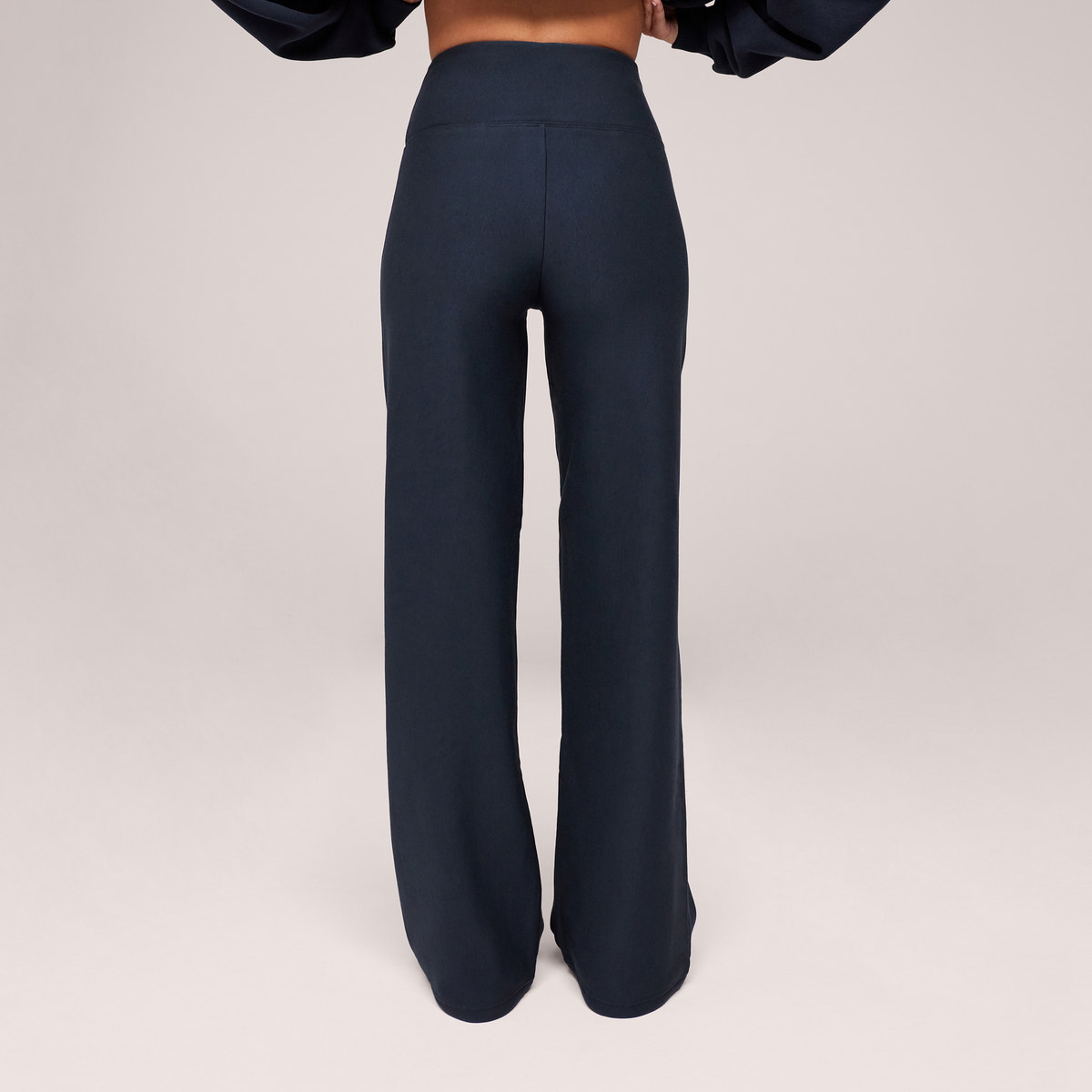 Winter Wide Leg Trousers - Vintage Navy