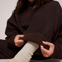 Winter Wide Leg Trousers - Espresso Brown
