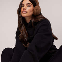 Heavyweight Lovall Oversized Hoodie - Black