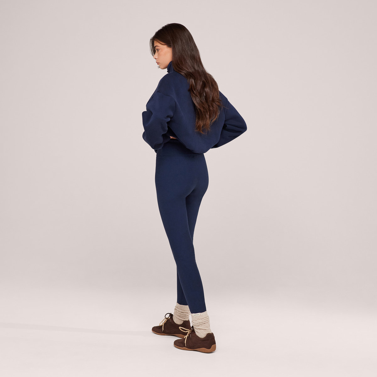 Heavyweight 1/4 Zip Sweatshirt - Navy