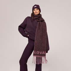 Heavyweight Lovall Oversized Hoodie - Wine