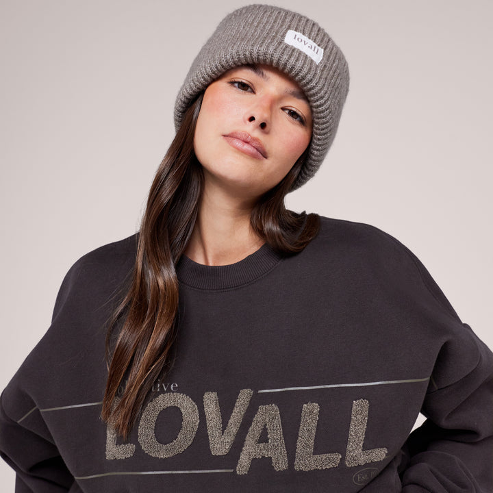 Heavyweight Oversized Sweatshirt Collective - Black Coffee