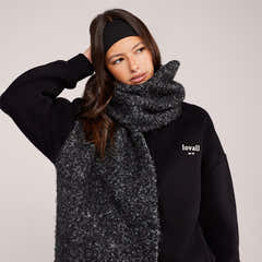 Heavyweight 1/4 Zip Sweatshirt - Black