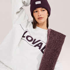Heavyweight Oversized Sweatshirt Collective - Light Grey Marl
