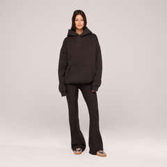 Winter Flare Leggings - Black Coffee