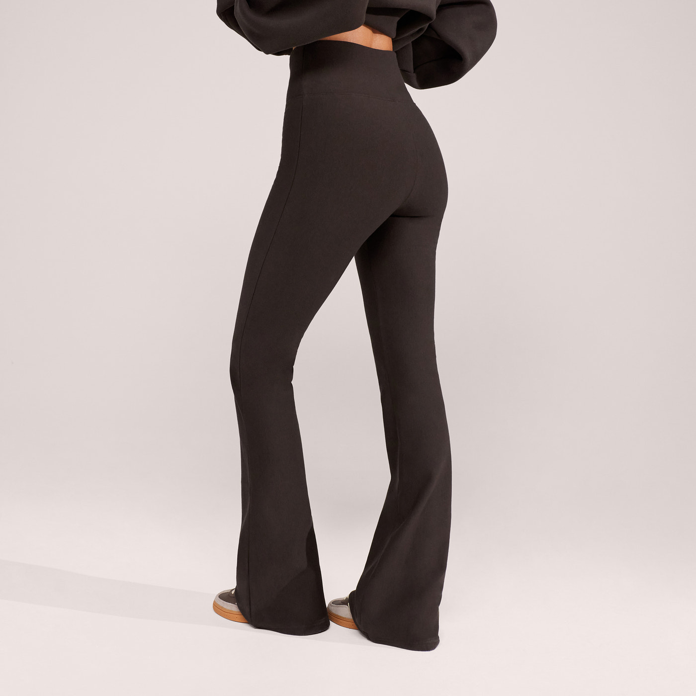 Winter Flare Leggings - Black Coffee