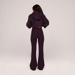 Winter Flare Leggings - Wine
