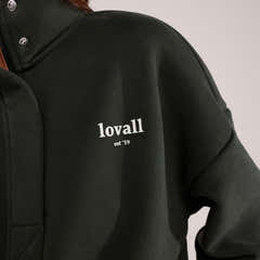 Heavyweight 1/4 Zip Sweatshirt - Pine
