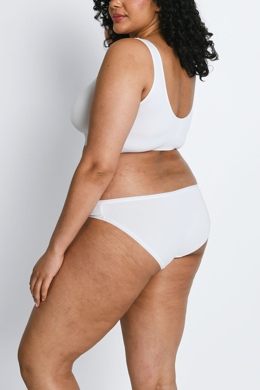Curve Cotton Bikini Knickers 3 Pack - Black