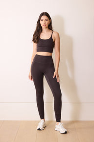 Curve 24/7 Revitalise High Waisted Leggings - Black Coffee