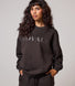 Curve ALL SZN Organic Oversized Sweatshirt Style 4 - Black Coffee