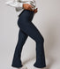 Curve Winter Flare Leggings - Vintage Navy