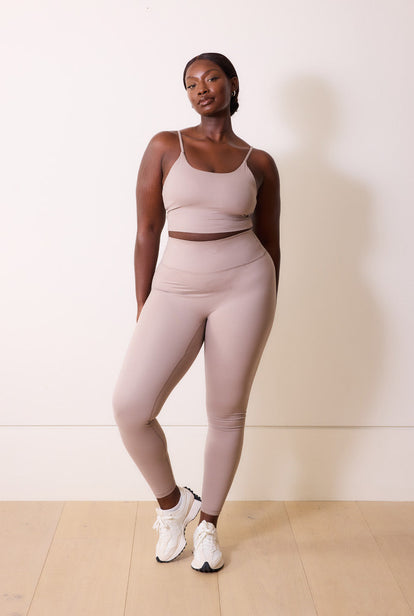 24/7 Revitalise High Waisted Leggings -Clay