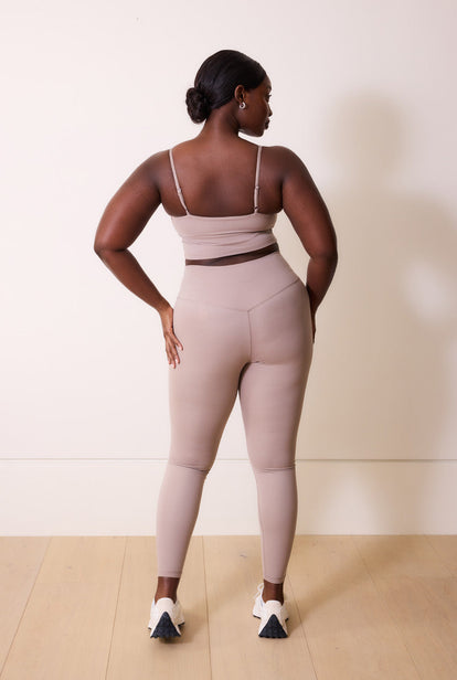 24/7 Revitalise High Waisted Leggings -Clay