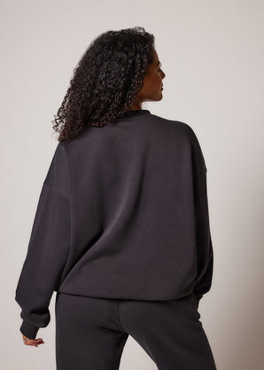Curve ALL SZN Organic Oversized Sweatshirt Style 1 - Shadow
