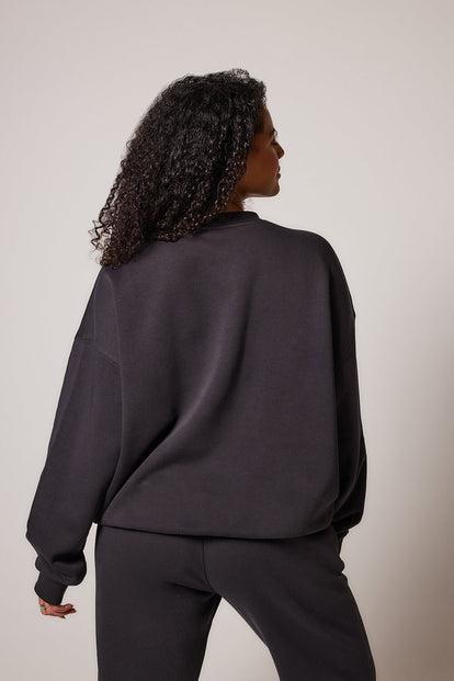 Curve ALL SZN Organic Oversized Sweatshirt Style 1 - Shadow