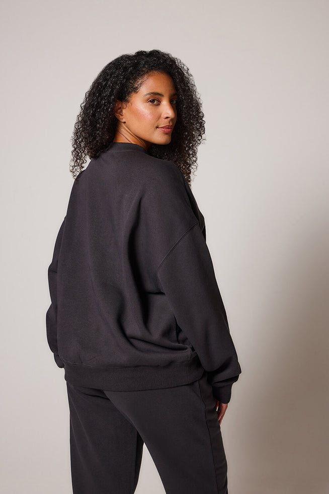 Curve ALL SZN Organic Oversized Sweatshirt Style 1 - Shadow