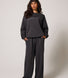 Curve ALL SZN Organic Wide Leg Jogger - Shadow