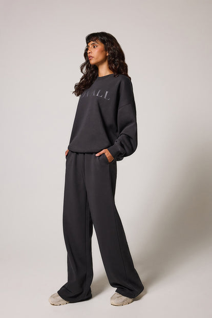 Curve ALL SZN Organic Wide Leg Jogger - Shadow