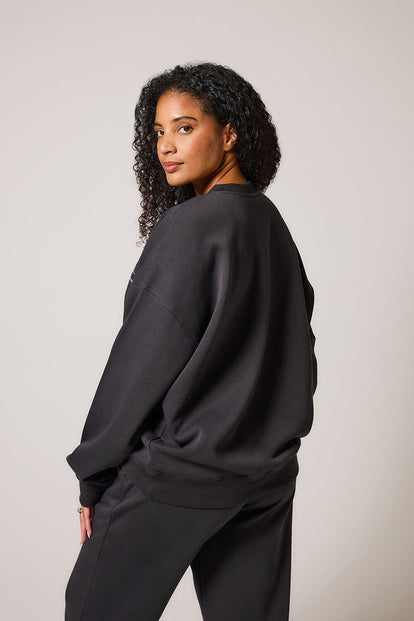 ALL SZN Organic Oversized Sweatshirt Style 3 - Shadow