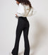 Curve Winter Flare Leggings - Black