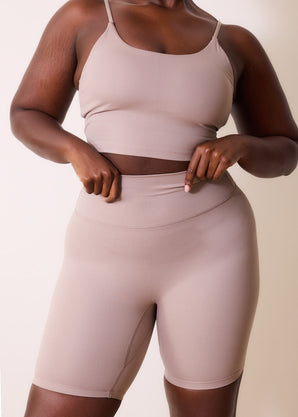 24/7 Revitalise Cycling Shorts - Clay