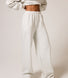 Curve ALL SZN Organic Wide Leg Jogger - Light Grey Marl