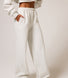 Curve ALL SZN Organic Wide Leg Jogger - Light Grey Marl