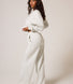 Curve ALL SZN Organic Wide Leg Jogger - Light Grey Marl