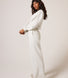 Curve ALL SZN Organic Wide Leg Jogger - Light Grey Marl