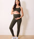 Maternity 24/7 Revitalise 7/8 Leggings - Deep Olive