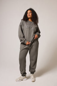 Curve ALL SZN Organic Cuffed Jogger - Slate Green