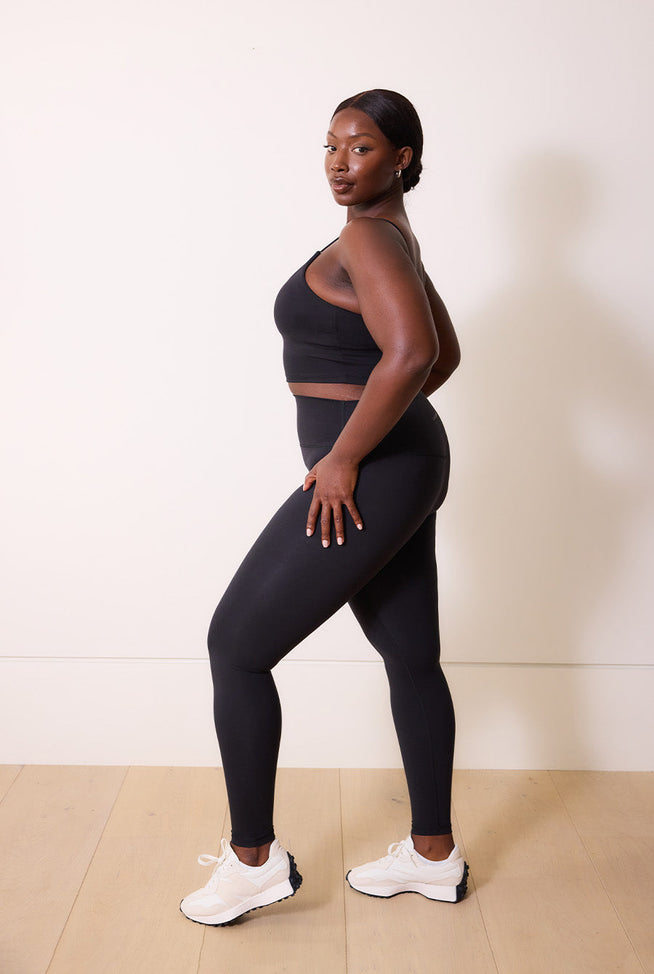 Curve 24/7 Revitalise High Waisted Leggings - Midnight Black