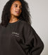 Curve ALL SZN Organic Oversized Sweatshirt Style 3 - Black Coffee