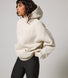 Curve Heavyweight Oversized Hoodie - Ecru