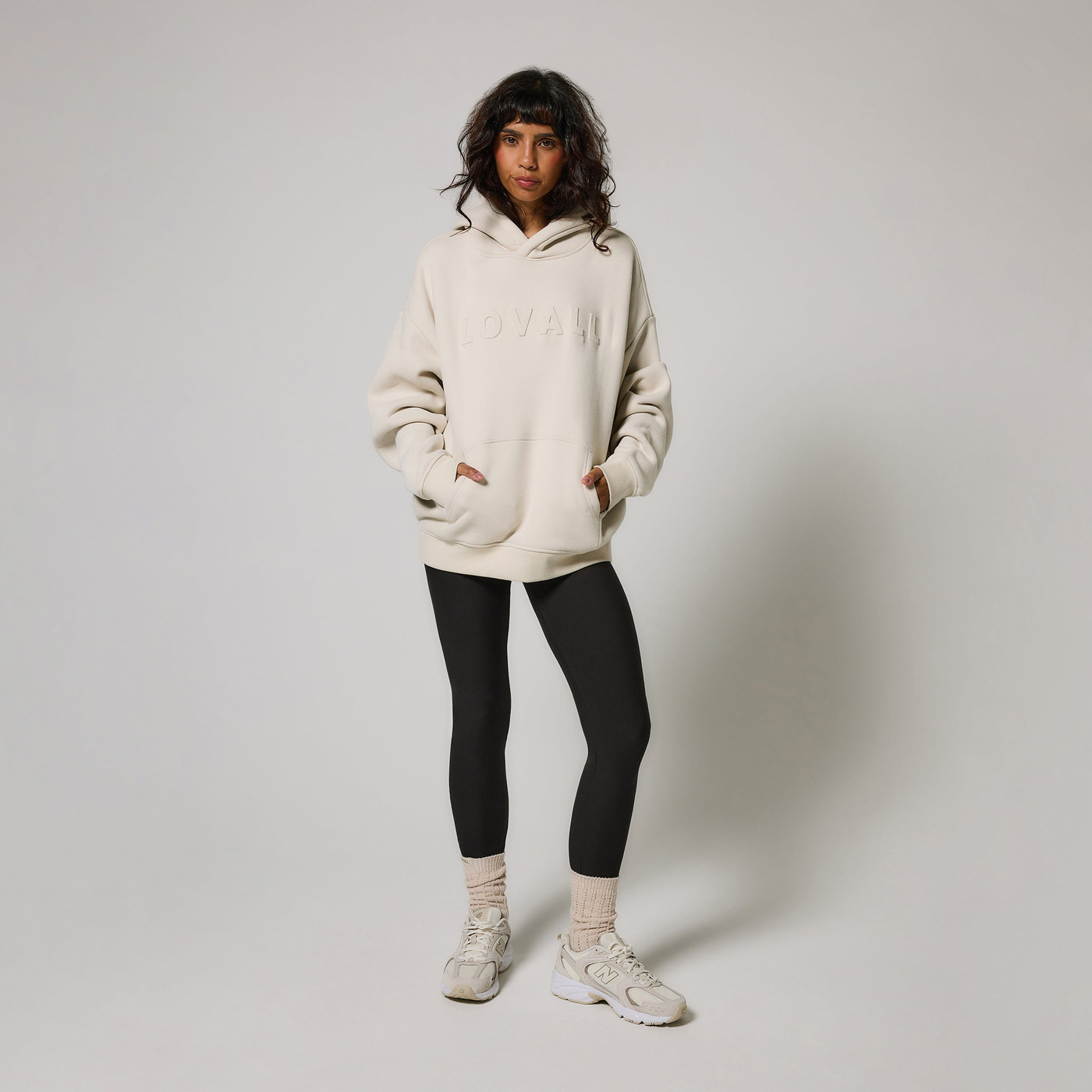 Heavyweight Oversized Hoodie - Ecru