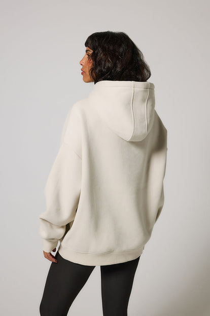 Heavyweight Oversized Hoodie - Ecru