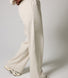 Curve ALL SZN Organic Wide Leg Jogger - Ecru