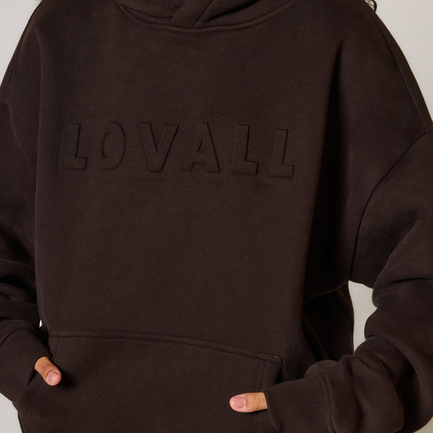 Heavyweight Oversized Hoodie - Espresso Brown