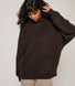 Heavyweight Oversized Hoodie - Espresso Brown