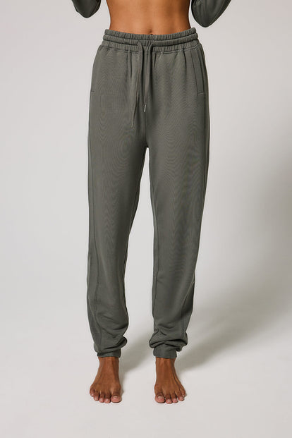 Luxe Lounge Jogger - Slate Green